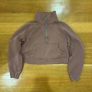 Lululemon Half Zip Scuba